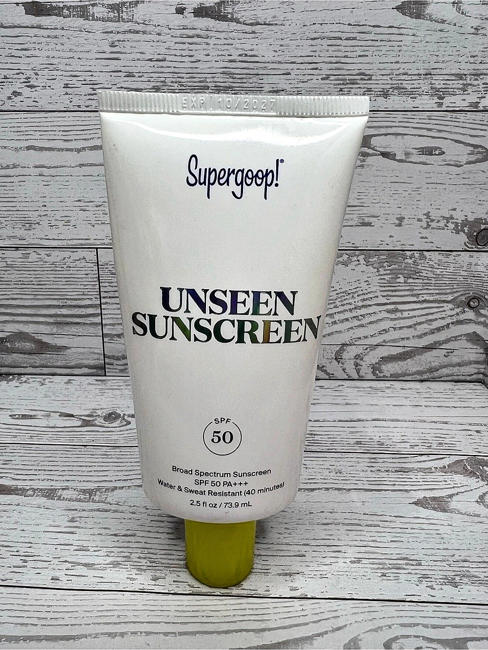 Supergoop! Unseen Sunscreen SPF 50! Sealed exp 10/27